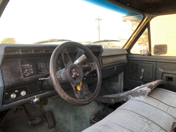 mud truck interior